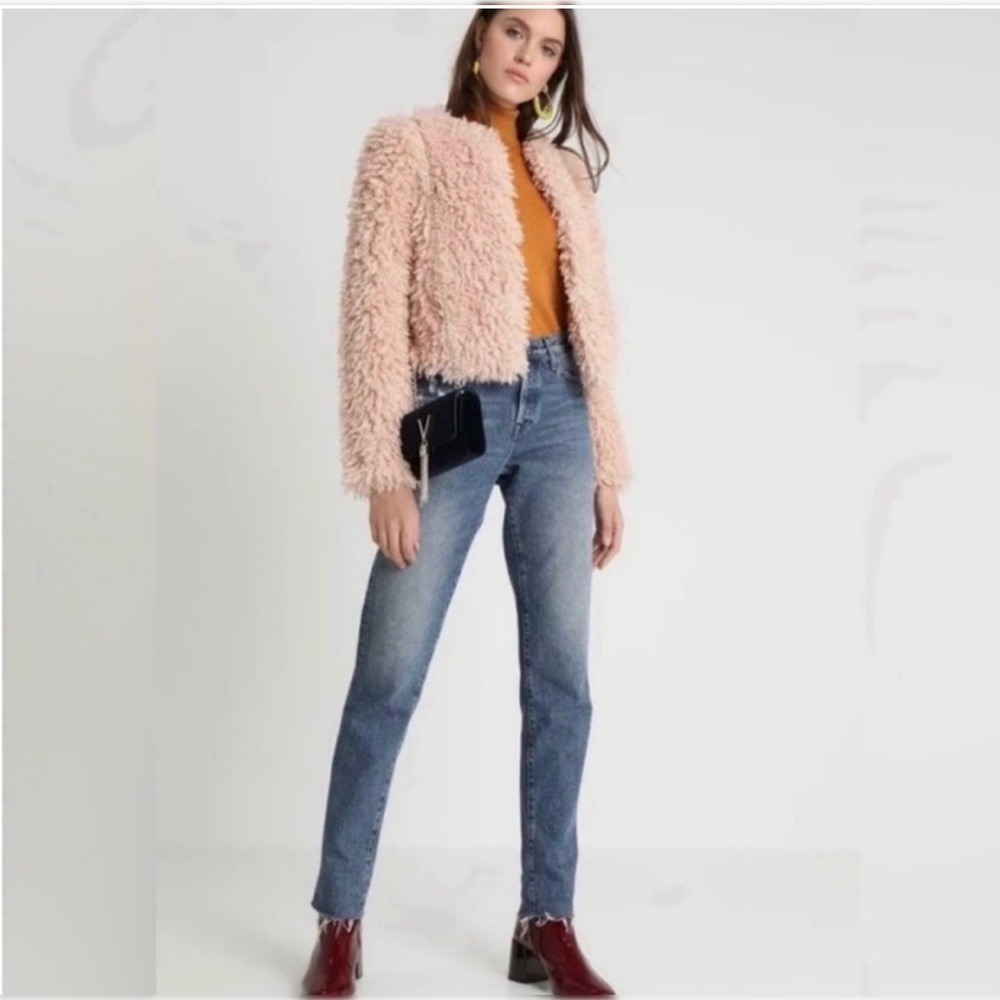 UGG Lorrena Faux Fuzzy Jacket Size S 🌸